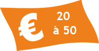 budget entre 20 et 50 euros