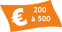 budget de 200 a 500 euros